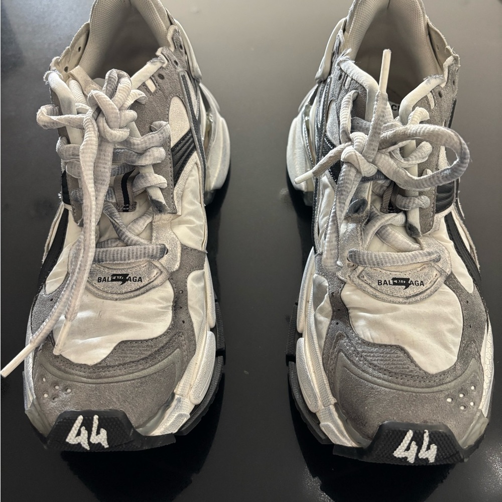 Balenciaga Dual-Tone Athletic Sneakers